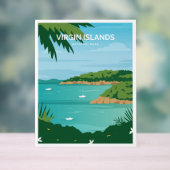 ヴァージン諸島国立公園 アクリルサイン (ニュートラル)