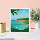 ヴァージン諸島国立公園 アクリルサイン (ウェディング)