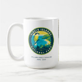 ヴァージン諸島国立公園 コーヒーマグカップ (左)