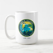 ヴァージン諸島国立公園 コーヒーマグカップ (左)