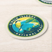 ヴァージン諸島国立公園 ラウンドペーパーコースター (アングル)