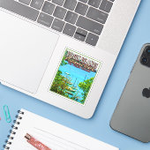 ヴァージン諸島国立公園 – 米国ヴァージン諸島 シール (ノートパソコンとiPhone)