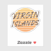 ヴァージン諸島 シール (シート)