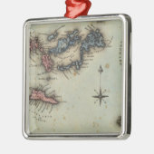 ヴァージン諸島 メタルオーナメント (左)