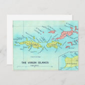 ヴァージン諸島 ヴィンテージ ポストカード (正面/裏面)
