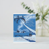 ヴァージン諸島、国立公園、天の川を参照 ポストカード (スタンド正面)