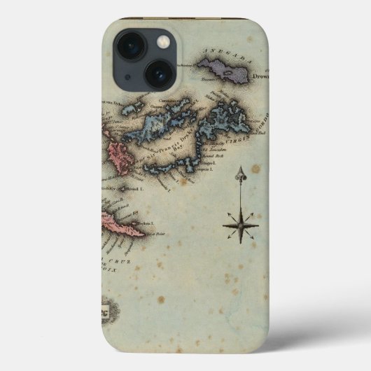 ヴァージン諸島 Case-Mate iPhoneケース (裏面)