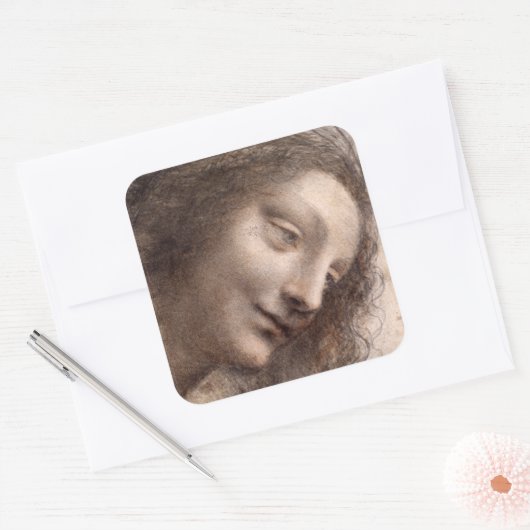 ヴァージン頭 スクエアシール (封筒)