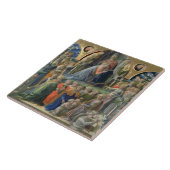 ヴァージン1441-7年の即位(pのテンペラ タイル (側面)
