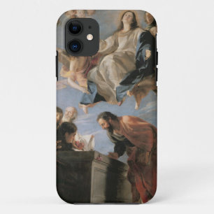 ヴァージン1673年の仮定(キャンバスの油) iPhone 11 ケース