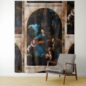 ヴァージン・オブ・ザ・ロックbyレオナルド・ダ・ヴィンチ タペストリー (インサイチュ)