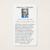 ヴァージン·マスペインのリー葬祭記念用の神典- (裏面)