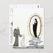 ヴァージン・メアリーが若い女王のベビーを返す ポストカード (正面/裏面)