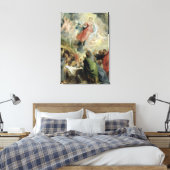 ヴァージン・メアリーの就任 キャンバスプリント (インサイチュ (寝室))