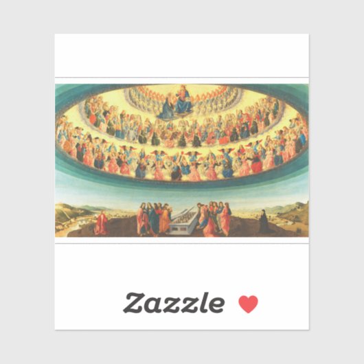 ヴァージン・メアリーの就任 シール (シート)