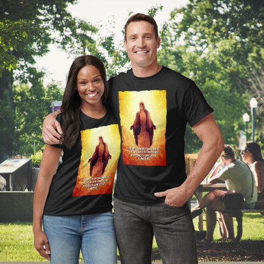 ヴァージン・メアリーの就任 Bible Verse Black Tシャツ