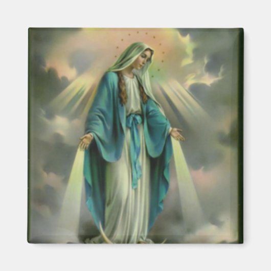 ヴァージン・メアリ賛美ーの就任 マグネット (正面)