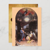 ヴァージン・受胎天使 ポストカード (正面/裏面)