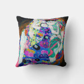 ヴァージン(女の子)、グスタフクリムト クッション (裏面)