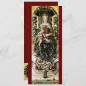 ヴァージン（赤） 招待状 (正面/裏面)