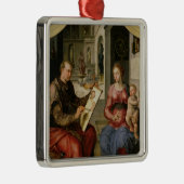 ヴァージン、c.1545を絵を描くSt Luke メタルオーナメント (右)