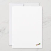 ヴァージンMary Nuptial日付ブックマークの保存 セーブザデート (裏面)