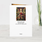 ヴァージンWITH CHILD,赤ルビー シーズンカード (裏面)