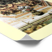 ヴァージンWITH CHILD,青い黒 ポスター (角)