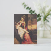 ヴァージンwith child at Sunset, 1560 ポストカード (スタンド正面)