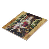 ヴァージンWITH CHILD by Carlo Crivelli Parchment タイル (側面)