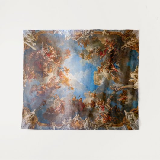 ヴァースァイユ宮殿のヘラクレスの神化 タペストリー (正面(横))