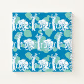 ヴァーゼル&バブーンブルーキャラクターパターン ノートブック (裏面)