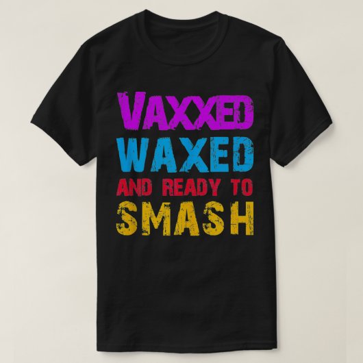 ヴァード・ウェードとスマッシュの準備 Tシャツ (デザイン正面)