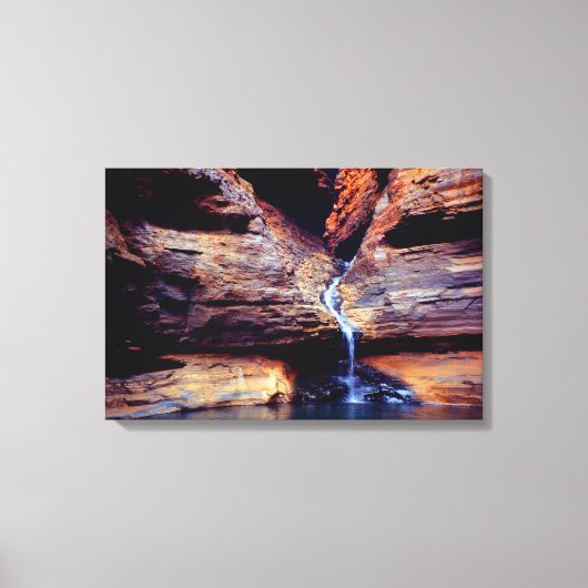 ヴァーノ峡谷16x24 キャンバスプリント (正面)