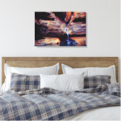 ヴァーノ峡谷16x24 キャンバスプリント (インサイチュ (寝室))