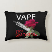 ヴァープ。ストップ喫煙 アクセントクッション (正面)