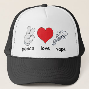 ヴァープ Peace Love Vapeバイザベプヤギ キャップ