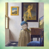 『ヴァーメル - ヴァージナルに立つ女性』 ウィンドウサイン (シート3)