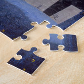 『ヴァーメル - ヴァージナルに立つ女性』 ジグソーパズル (側面)