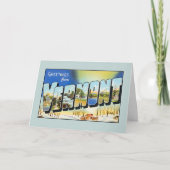 ヴァーモントからのヴィンテージの挨拶 カード (正面)