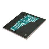 ヴァーモントのナンバープレートの地図のセラミックタイル タイル (側面)