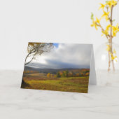 ヴァーモントのメッセージカードの平和 カード (黄色い花)