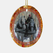 ヴァーモントの冬のオーナメント セラミックオーナメント (右)