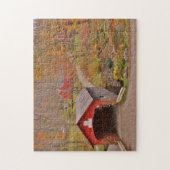 ヴァーモントの屋根付橋 ジグソーパズル (縦)