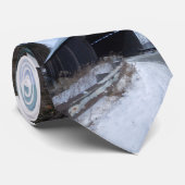 ヴァーモントの屋根付橋 ネクタイ (ロール)