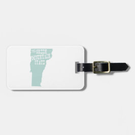 ヴァーモントの州のモットーのスローガン ラゲッジタグ