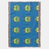 ヴァーモントの旗 スローブランケット (正面縦)