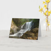 ヴァーモントの滝カード カード (黄色い花)