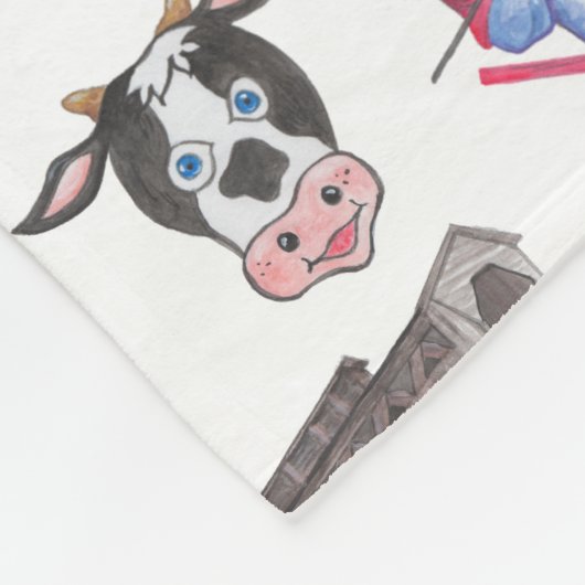 ヴァーモントはフリースブランケットを設計します フリースブランケット (角)