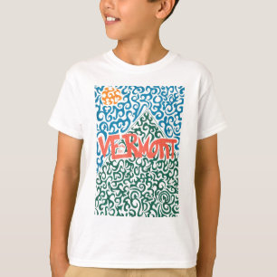 ヴァーモント山の渦巻 Tシャツ